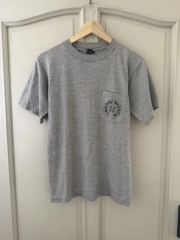 Chrome Hearts — Hearts Cemetery Cross Pocket Tee — streetwear — resale