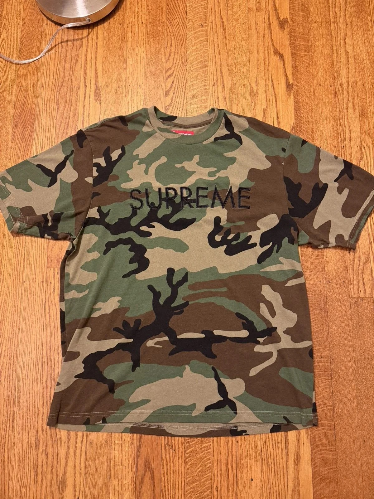 Supreme — Supreme Straight Letters Shirt — streetwear — resale