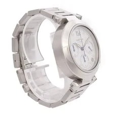 Cartier Pasha C Chronograph W31039M7 Automatic Stainless Steel White 4