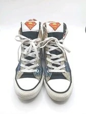 Converse DC Comics Chuck Taylor All Star Hi Superman Justice League M6 W8 4