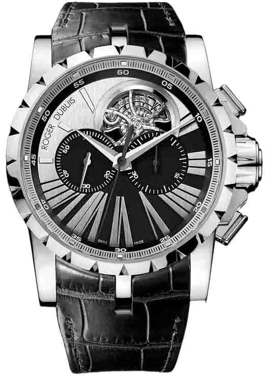 Worldofluxuryus — Roger Dubuis Excalibur Chronograph 18K White Gold — Watch — resale