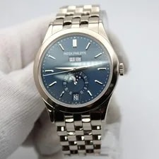 Patek Philippe Day-Date Annual Calendar White Gold Blue Dial 5396/1G-001 2