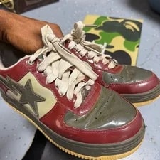 A Bathing Ape Bapesta FS-001 X 3