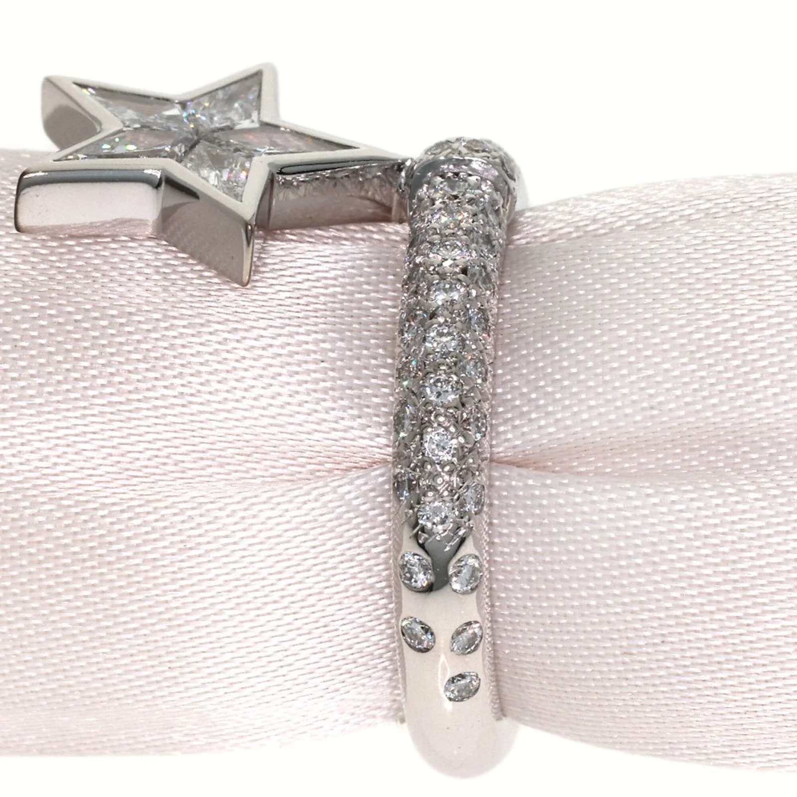 Chanel White Gold Band 3