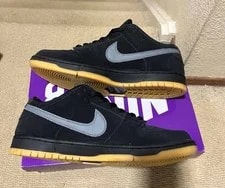 Nike SB Dunk Low Pro Fog Gum Light Size 10.5 BQ6817-010 2