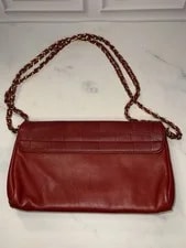 Fendi Chain Stripe Flap Crossbody Italy 4