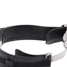 Cartier Roadster S LM W6206018 39mm SS Rubber Silver Dial Automatic Date #C345 4
