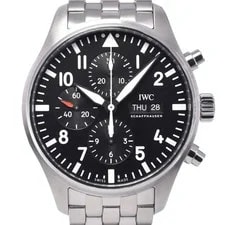 IWC Schaffhausen — With Paper IWC Schaffhausen Pilot IW377710 Automatic O — Watch — resale