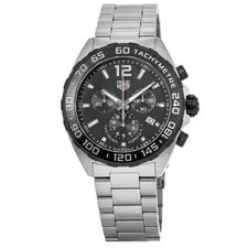New Tag Heuer Formula 1 Quartz Chronograph Black CAZ1010.BA0842 4
