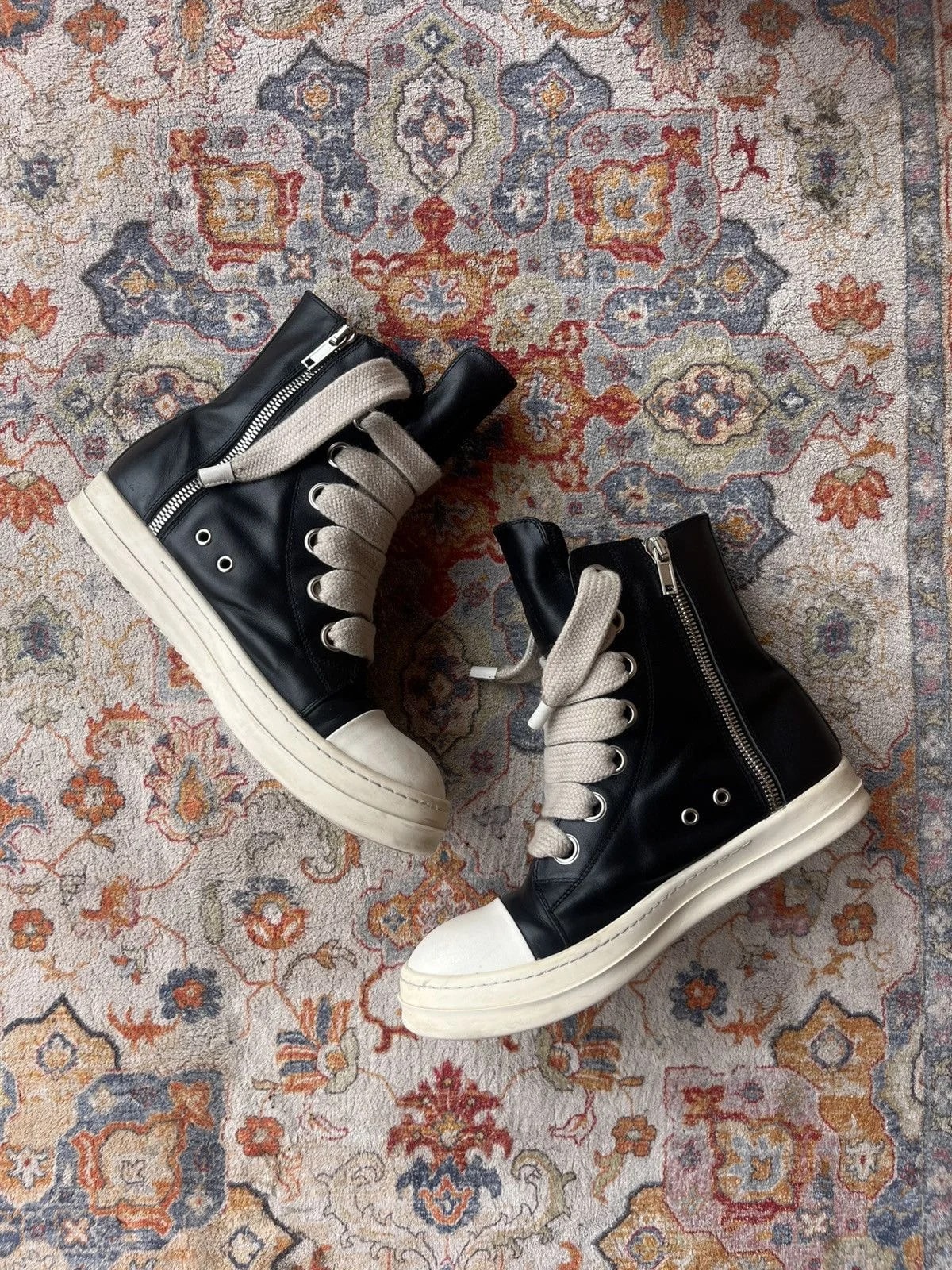 Rick Owens — Rick Owens and Jumbo Laces — Sneaker — resale