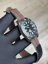 Tudor Pelagos FXD 42 Black Titanium Nato Strap 2026 Unworn M25717N-0001 3