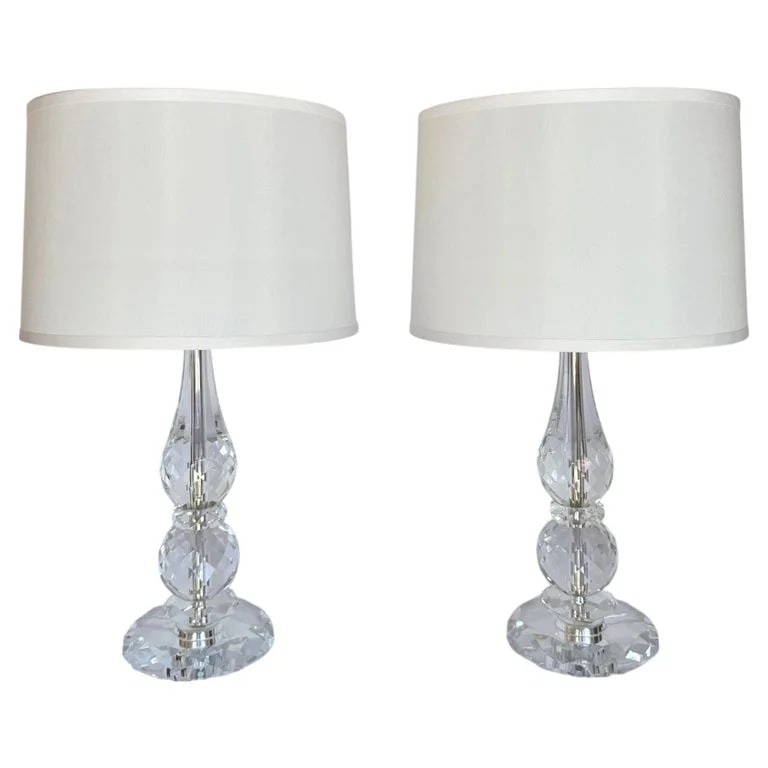 Ralph Lauren — Ralph Lauren Cut Lamps, Pair — Furniture — resale