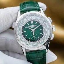 2024 Patek Philippe World Time Flyback Chrono Platinum 39.5mm 5930P-001 Full Set 3