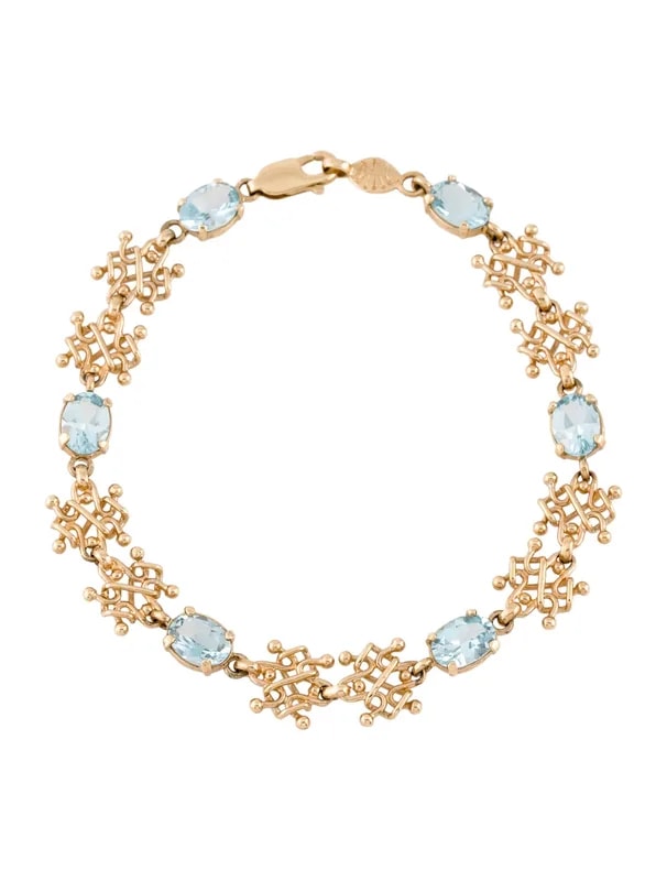 14K 5.07ctw Station — Jewelry — resale