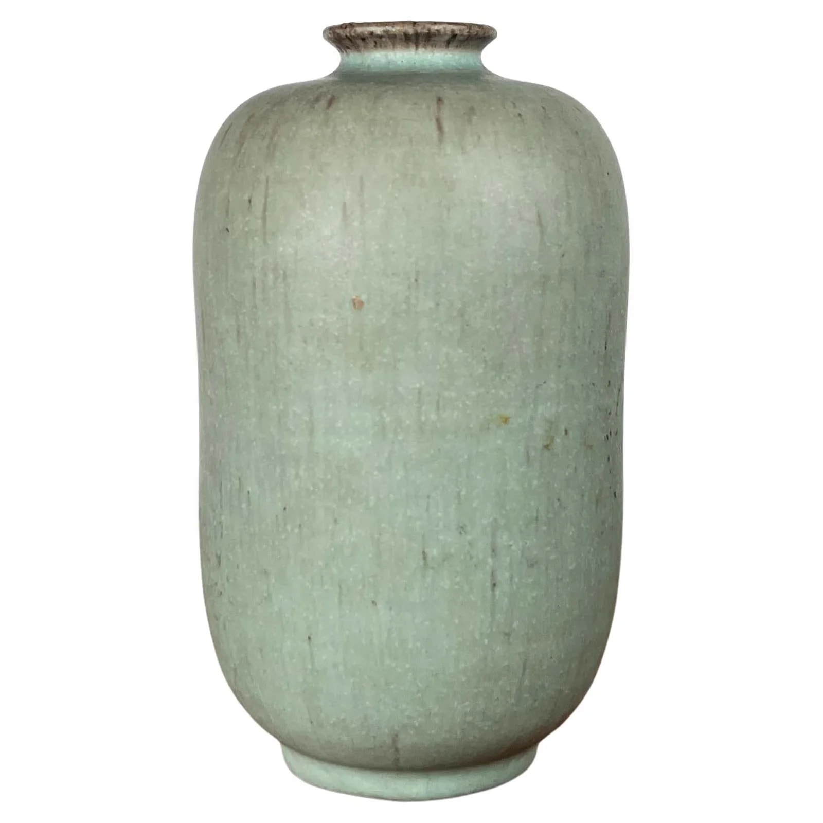 Mid-Century Modern Minimalist German Studio Pottery Vase by Walter Gebauer, 1960s — decorative_object — resale
