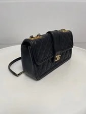 Chanel Classic Flap Normal Size & Crossbody Duty Pai 4