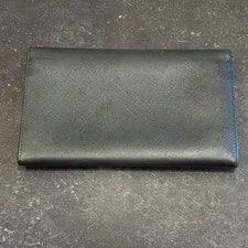 Prada Wallet Folded Wallet Triangle Logo From Japan 2
