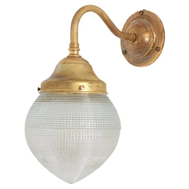 Antique Holophane Prismatic Church Kitchen Island Wall — lighting — resale