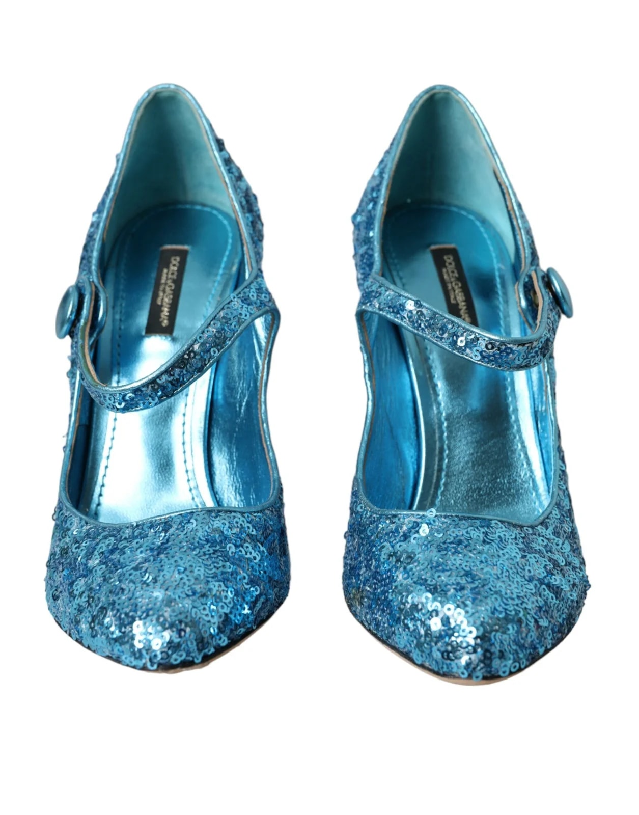 Dolce & Gabbana Sequin Mary Jane High 2