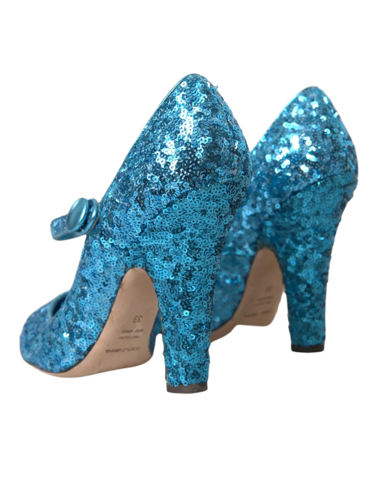 Dolce & Gabbana Sequin Mary Jane High 4