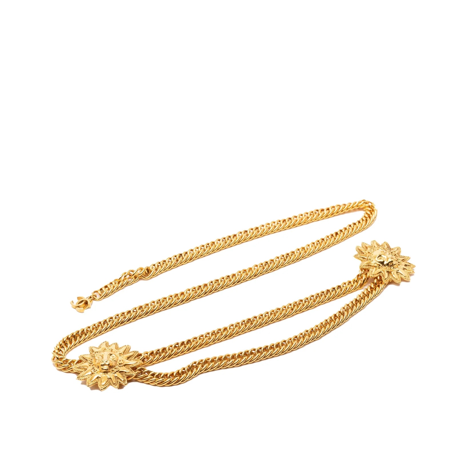 Chanel — CC Double Sun Chain Link Belt — Accessory — resale