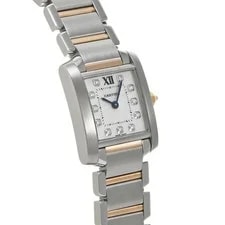 Cartier Tank WE110004 ( 3217) 25.35mm Stainless Steel Silver #WW10516 3