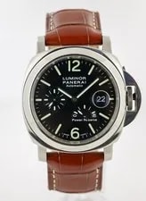 Panerai Luminor Marina Power Reserve, PAM 090, ’S, Stainless Steel, Brown Ltr 2
