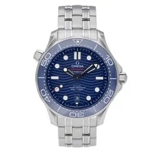 Omega Seamaster Diver 300M 21030422003001 With 42mm Steel Case and Blue Dial.... 2