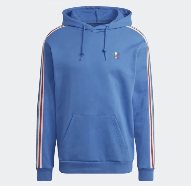 Adidas — Adidas Italy 3 Stripe Hoodie — streetwear — resale