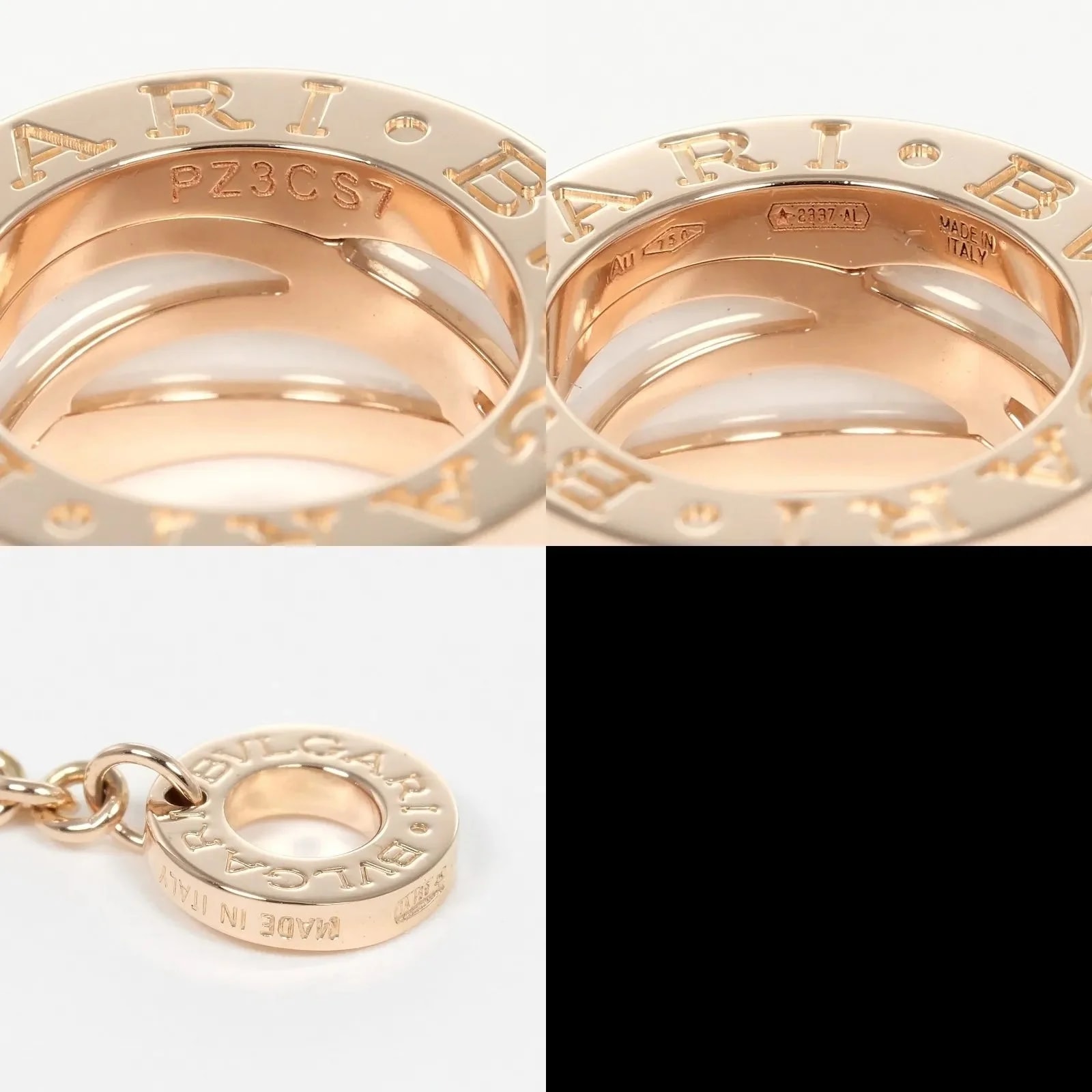Bvlgari B.zero1 Design Legend Zaha Hadid Pendant 18k Rose Gold With Rose_gold Jewelry 4