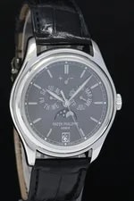 Patek Philippe 5146P Platinum Annual Calendar Moon Phase 39mm Grey Dial 2