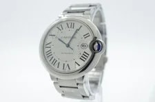 Cartier Ballon Bleu 42 Mm 3767 White Dial w69012z4 With Papers 3
