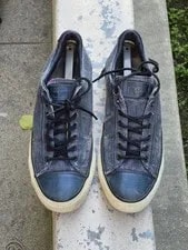 John Varvatos Distressed Low Top Converse 9.5" 2