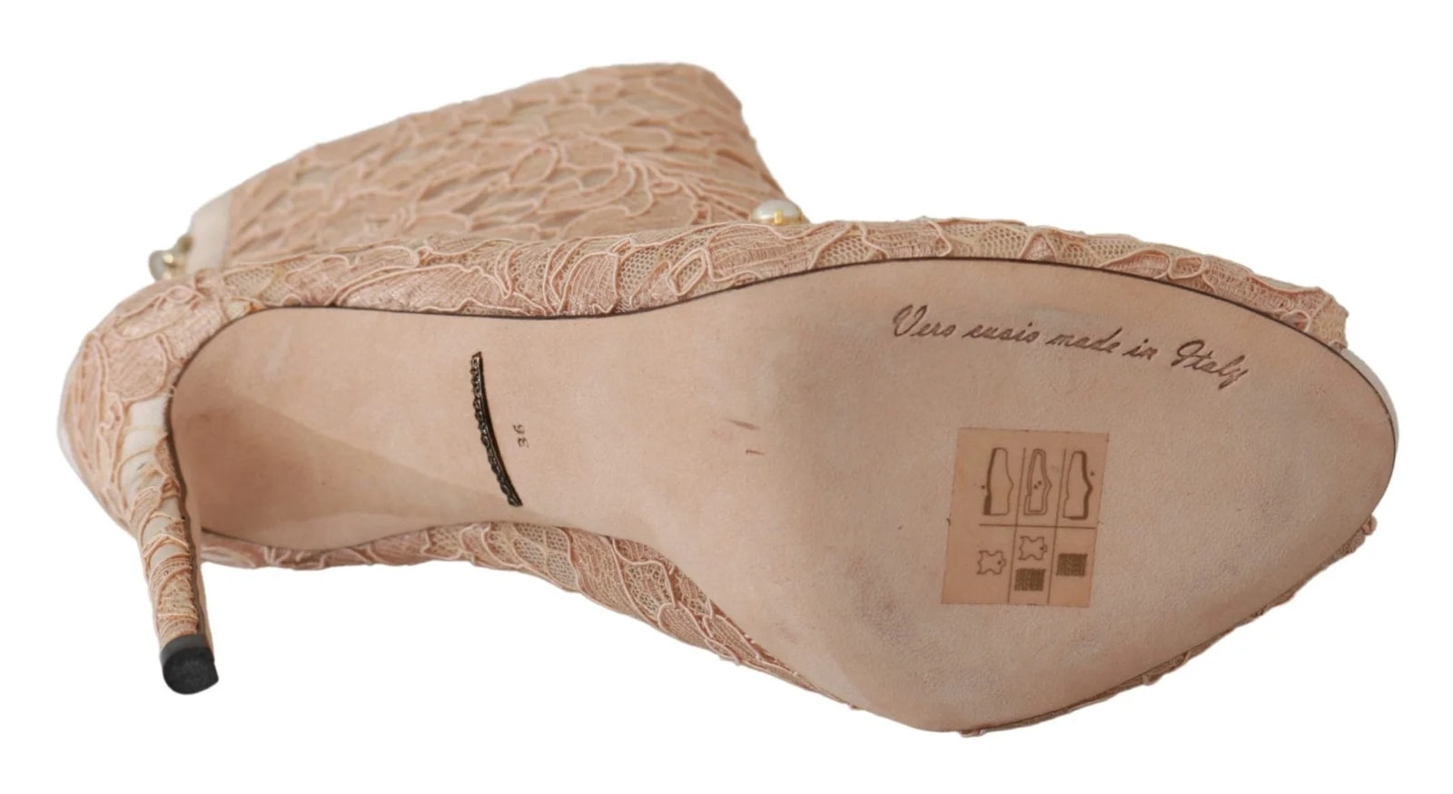 Dolce & Gabbana Lace Booties Stilettos 3