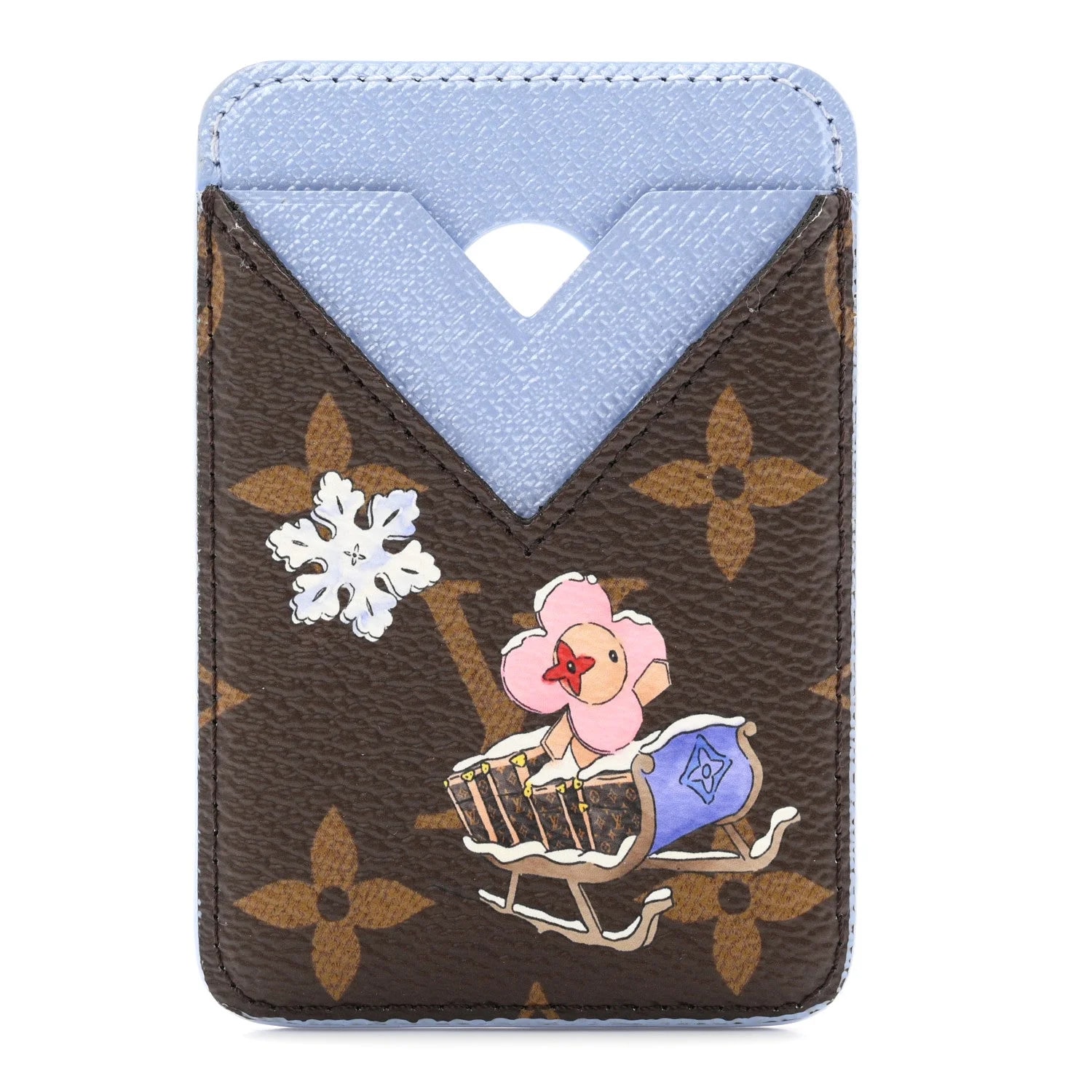 Louis Vuitton — Magnet Vivienne Card Holder Frost — Accessory — resale