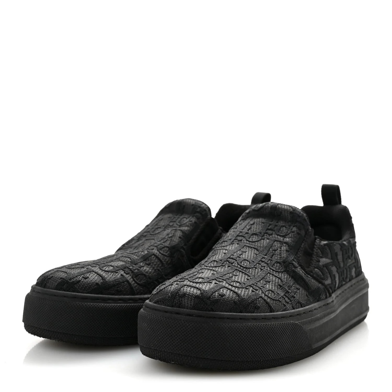 Shiny Technical Fabric Embroidered Solar Slip on 37.5 4