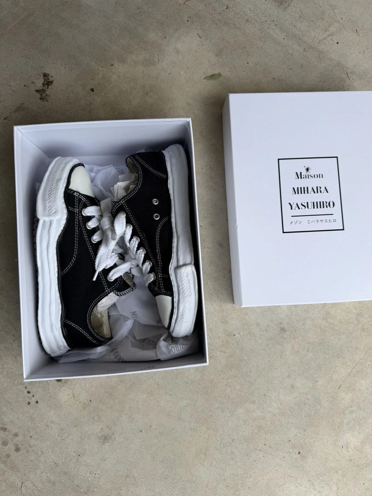 Maison Mihara Yasuhiro Low Top 3
