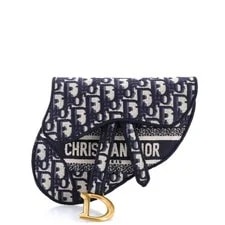 Dior — Christian Dior Saddle Belt Logo Embroidered — Handbag — resale
