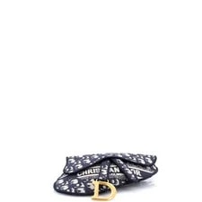 Christian Dior Saddle Belt Logo Embroidered 4