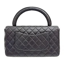 Chanel Kelly Flap Top Handle 1991-1994 Matelasse Handle 2