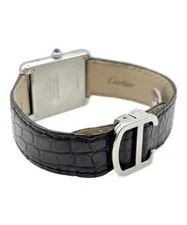 Cartier Tank Solo SM Animated Index Dial Ref.W5200018 Silver Dial W5200018 #003 3