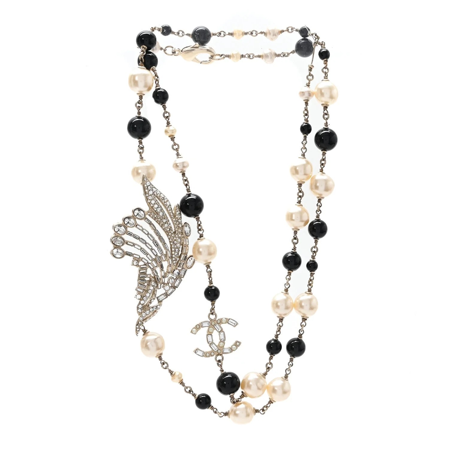Baguette Beaded Wing Long 3