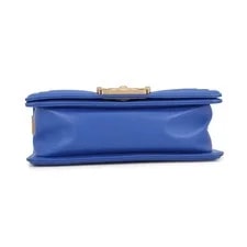 Chanel Boy Small Matelassé Coco Mark #TZB515 3