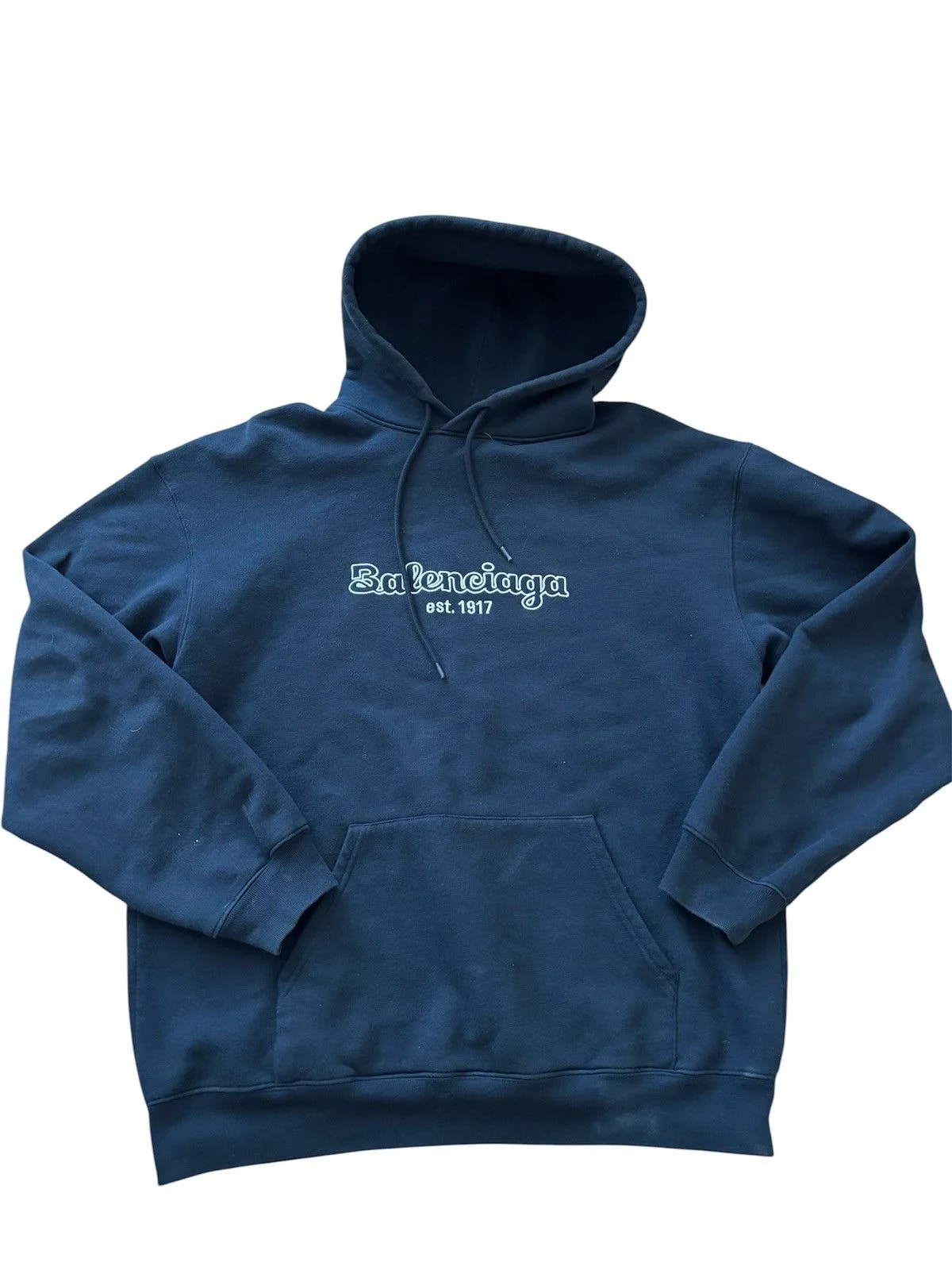 Balenciaga — Balenciaga Est. 1917 Logo Hoodie — streetwear — resale