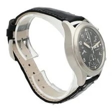 IWC Pilot Chronograph Automatic 3706-003 Stainless Steel Black 4
