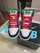 Size 10 - Nike Sb Dunk High Paid in Full Cease & Desist Never Released 2