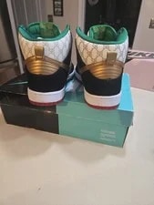 Size 10 - Nike Sb Dunk High Paid in Full Cease & Desist Never Released 4
