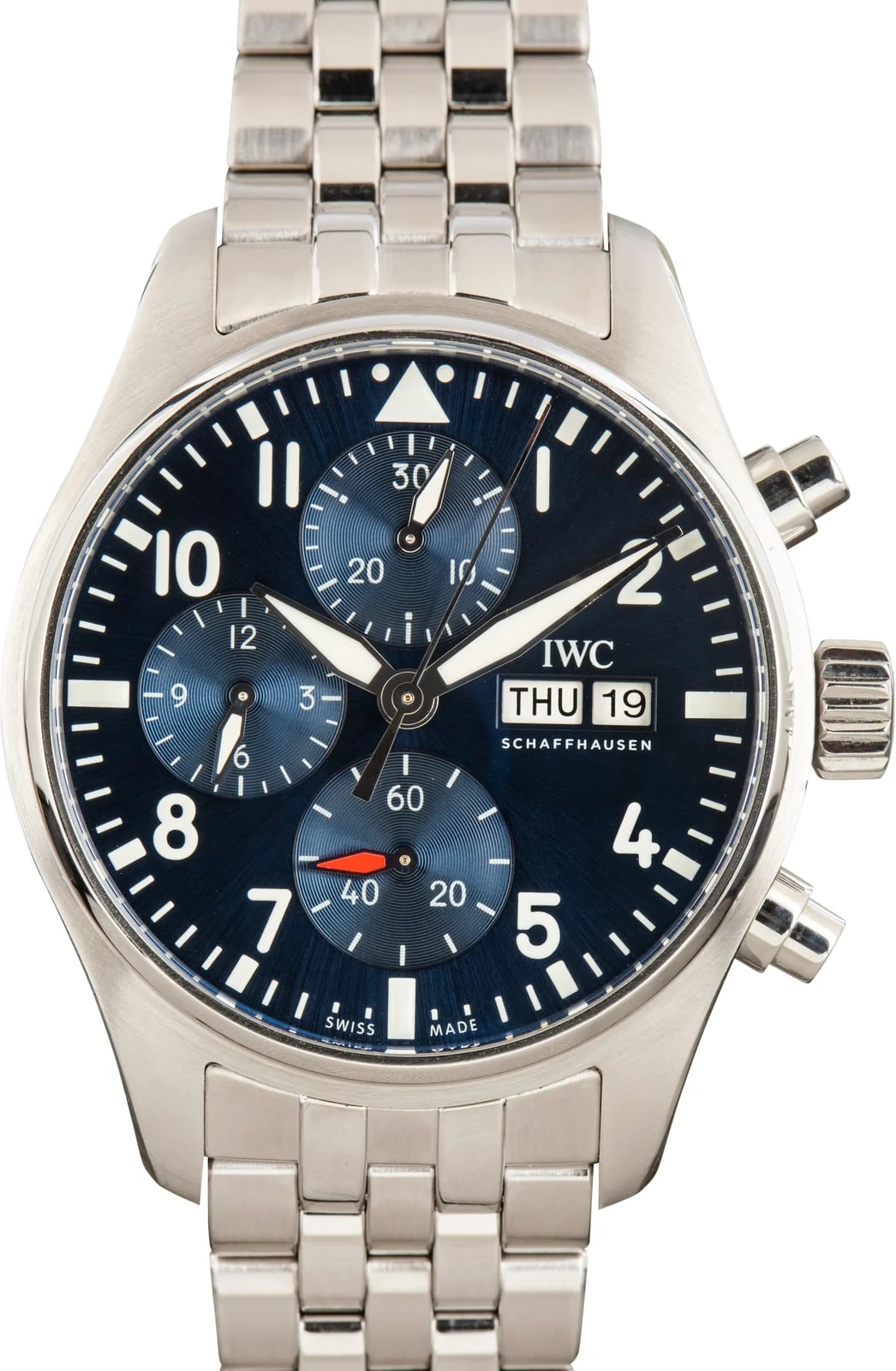IWC — IWC Pilot’s Chronograph 41 Ref IW388102 Blue Dial — Watch — resale