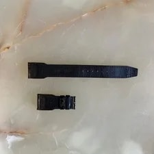 Authentic IWC Black Alligator Band Strap for Big Pilot 22.5mm 2