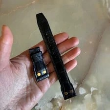 Authentic IWC Black Alligator Band Strap for Big Pilot 22.5mm 4